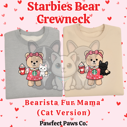 Starbies Cat Mama Crewneck