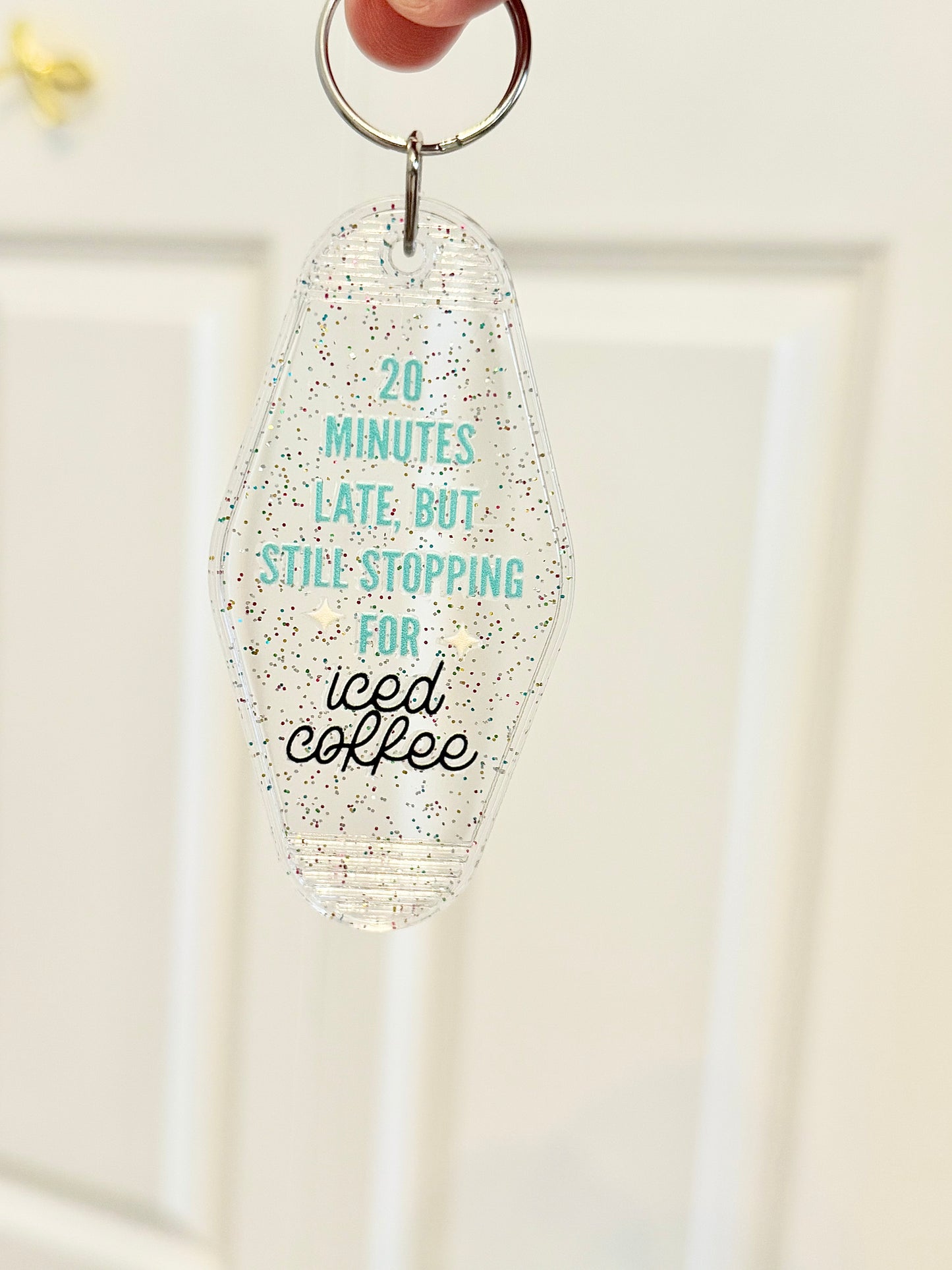 Cute & Fun Customizable Motel Keychain!