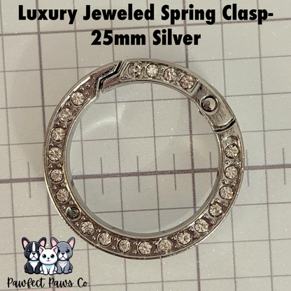Choose O-Ring (Spring clasp or closed). ADD ON: Collar Strength Upgrade