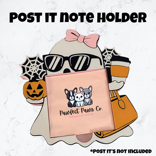 Boojee Ghost Post it Note Holder