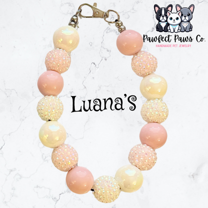Luneta & Luana’s Birthday Custom Beaded Necklaces