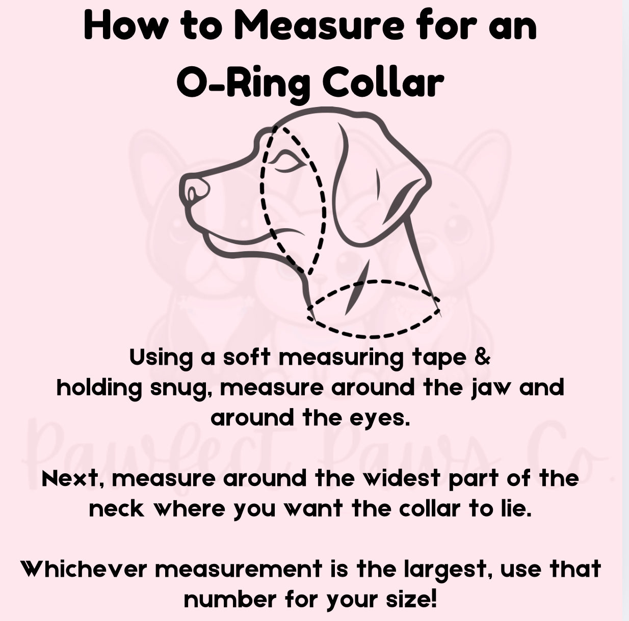 Choose O-Ring (Spring clasp or closed). ADD ON: Collar Strength Upgrade