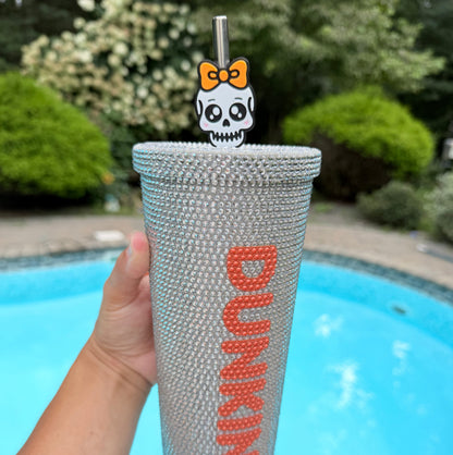 Halloween Tumbler Straw Toppers!