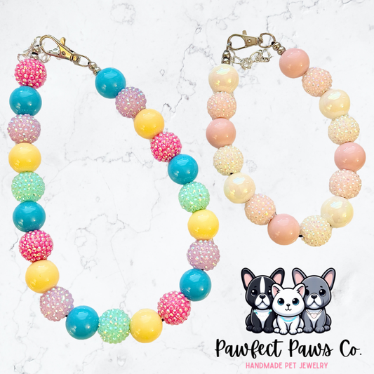 Luneta & Luana’s Birthday Custom Beaded Necklaces