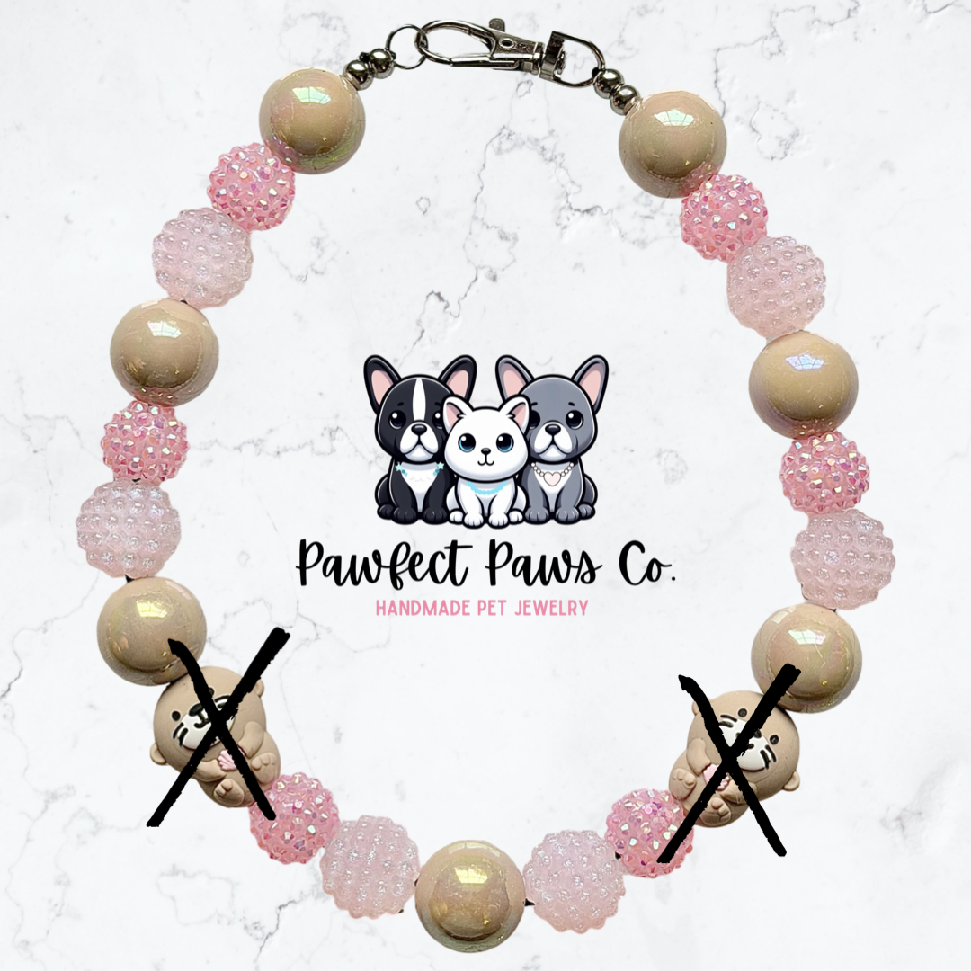 Shell Collector* Custom Sparkle Beaded Dog/Cat Collar Necklace!