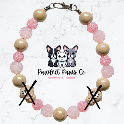 Shell Collector* Custom Sparkle Beaded Dog/Cat Collar Necklace!