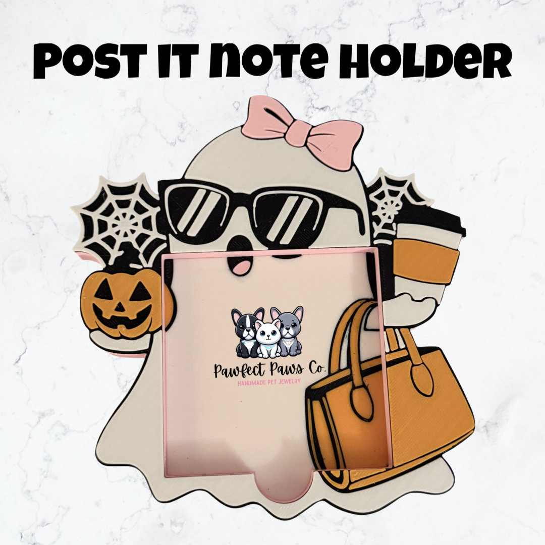 Boojee Ghost Post it Note Holder